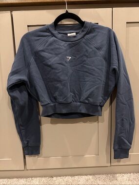 Gymshark Training Fleece Crop Sweatshirt